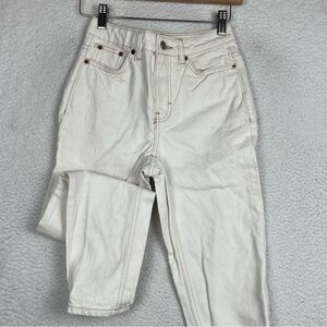Topshop white jeans